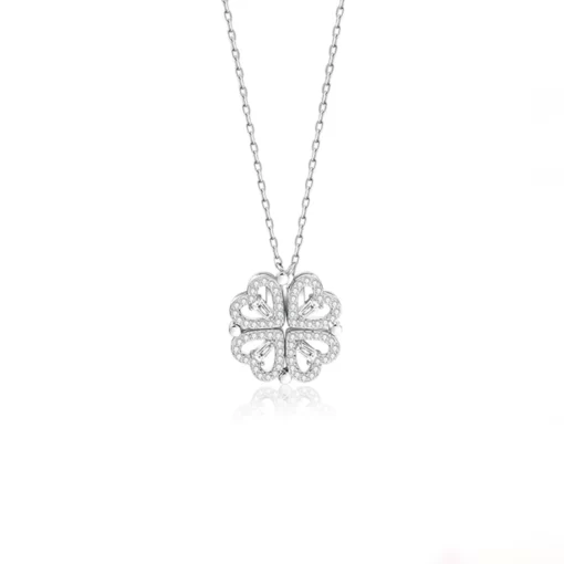 Leuna Paris - Collier Trèfle à 4 Cœurs