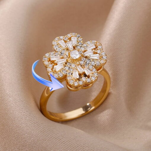 Leuna Paris | Bague anti-stress - Bague ajustable
