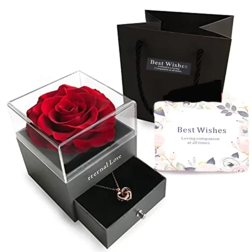 Boîte Cadeau Rose éternelle