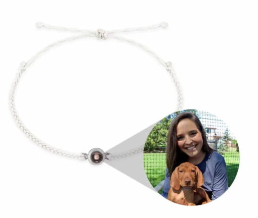 Bracelet photo personnalisé rond - Leuna Paris