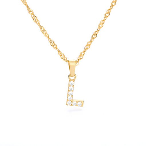 Le collier Initiale